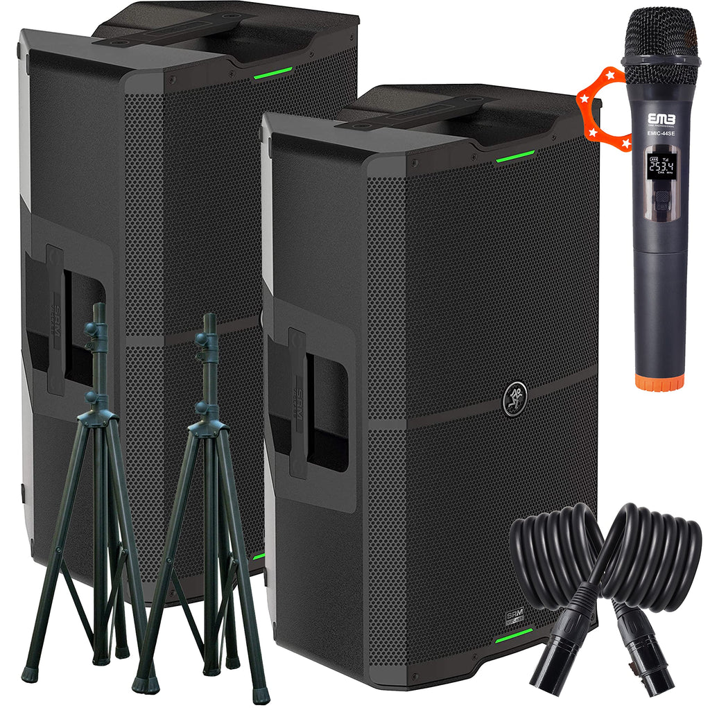 15-Inch 2000W Powered Loudspeaker Pair C423