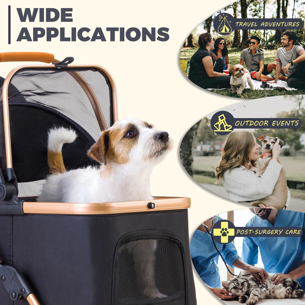 Pet Stroller for Small Dogs Cats J621447
