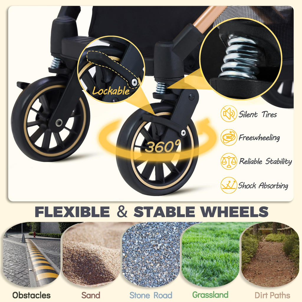 Pet Stroller for Small Dogs Cats J621447