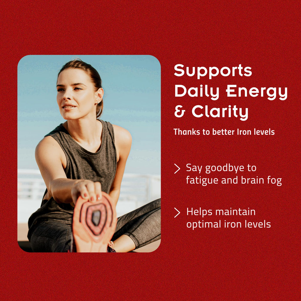 Iron Supplement with Vitamin C, 30ct D1009