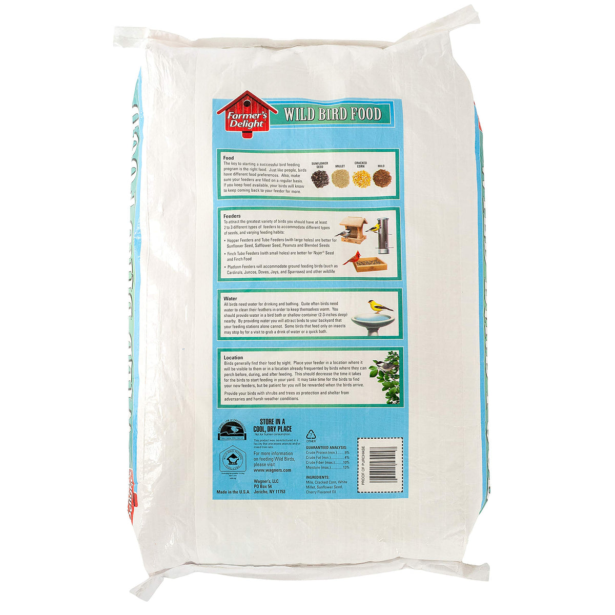 Wild Bird Food Bundle 20 lbs + 5 lbs H2622